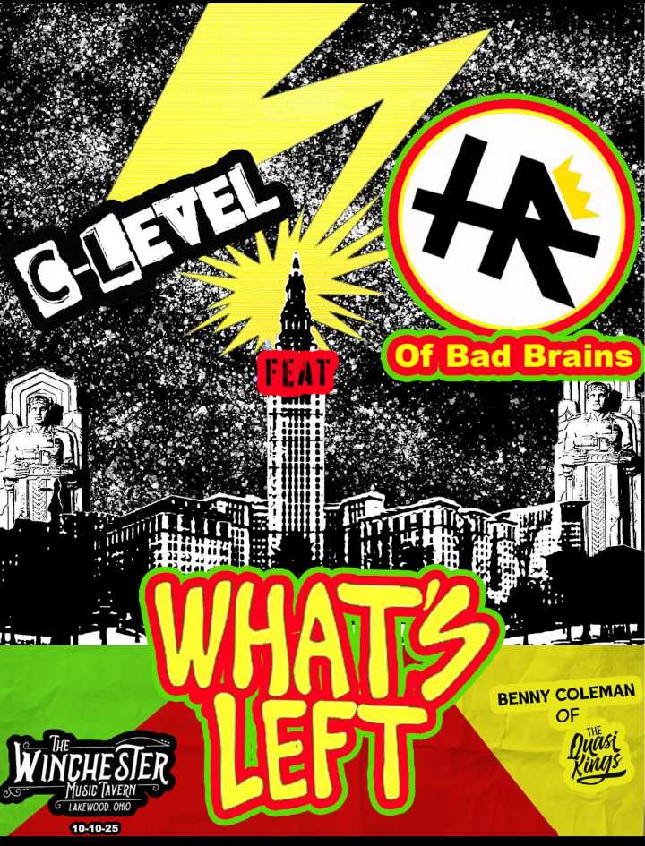Punk legend H.R. collaborates with Cleveland band C-Level on new single, Winchester appearance