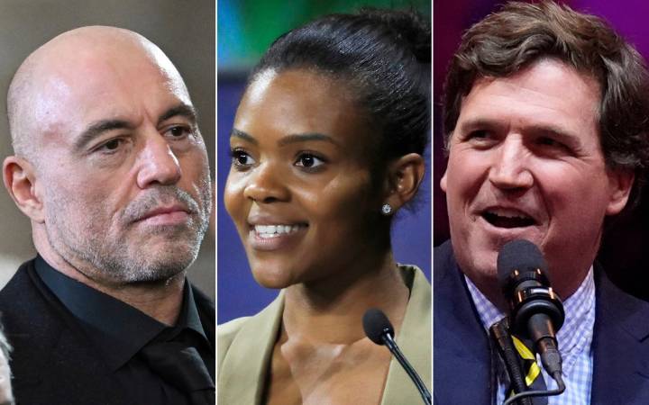 Rogan, Owens and Carlson eligible for new podcast Golden Globe Award