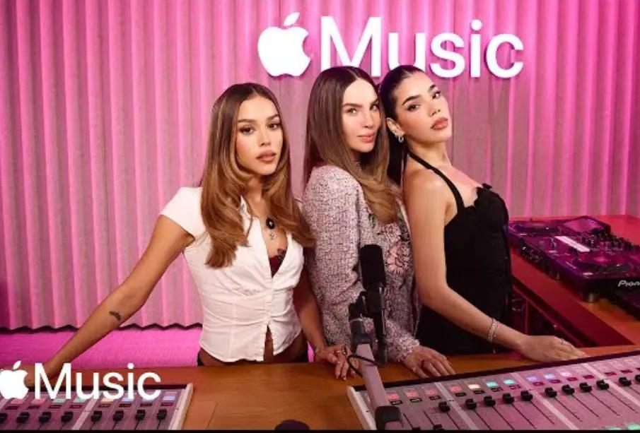 Dónde ver el podcast de Belinda, Danna Paola y Kenia Os: Apple Music y YouTube