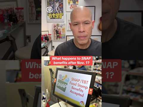 SNAP recipients will stop receiving benefits on Nov. 1 due to the government shutdown #shorts