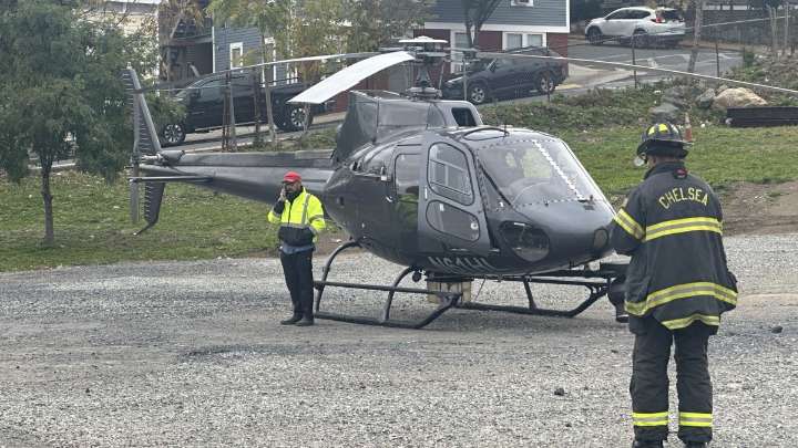 Chelsea, MA helicopter emergency landing