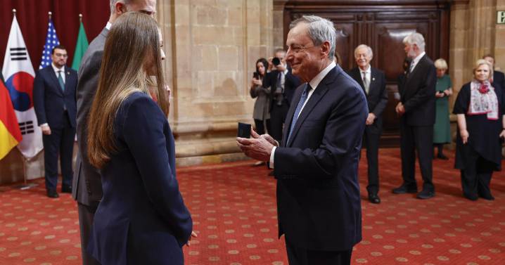 Draghi defiende que la UE «viaje hacia un federalismo pragmático» para actuar «al margen de mecanismos lentos»