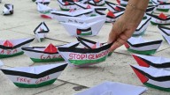 Activistas de la flotilla Global Sumud denuncian malos tratos