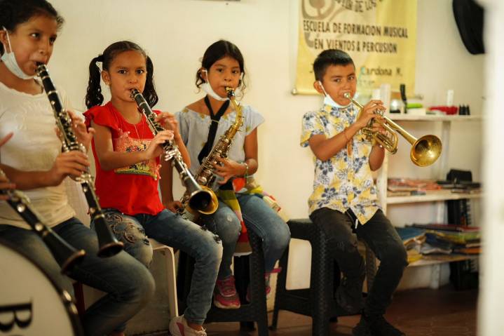 Más de 7 mil metenses se han beneficiado con los procesos de formación musical
