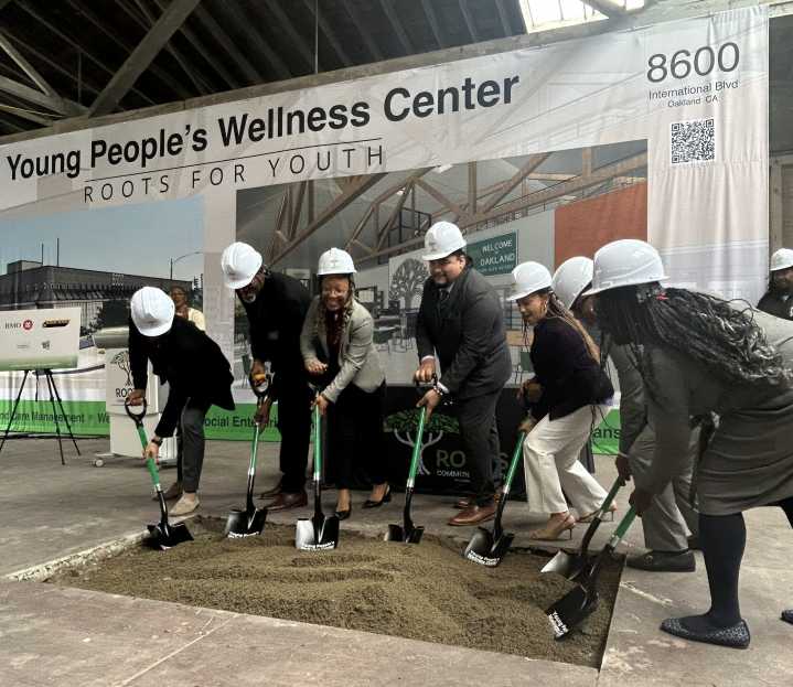 Health center for East Oakland youth breaks ground