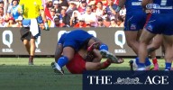 Junior makes 'hit of the century'