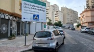 Así queda el tráfico en la zona de la calle Santa Elena por el avance de las obras del metro en Málaga