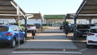 Herido un hombre de 26 años tras chocar su furgoneta contra una palmera en Don Benito More