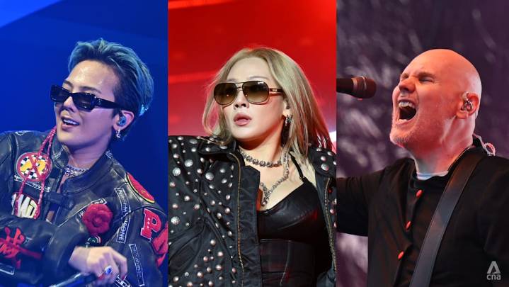 F1 Singapore Grand Prix 2025 concerts: Elton John, G-Dragon, Foo Fighters, Smashing Pumpkins and CL