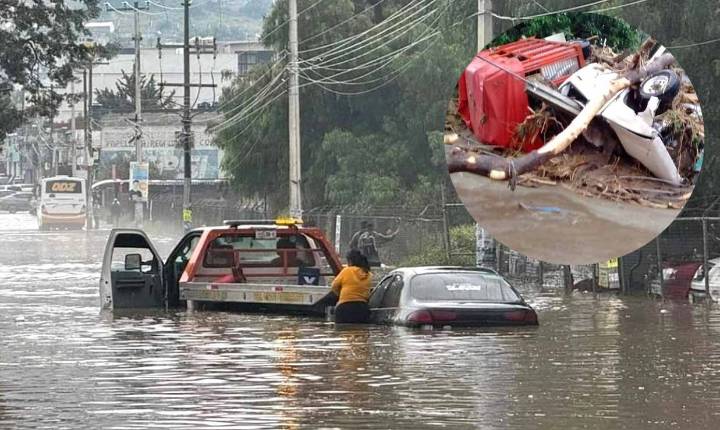 Lluvias torrenciales dejan en México al menos 23 muertos