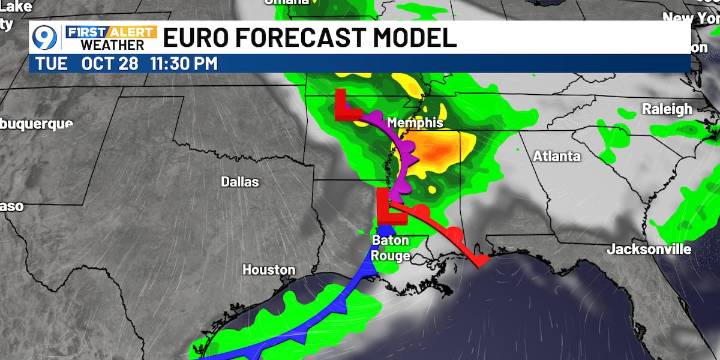 Colder air coming midweek