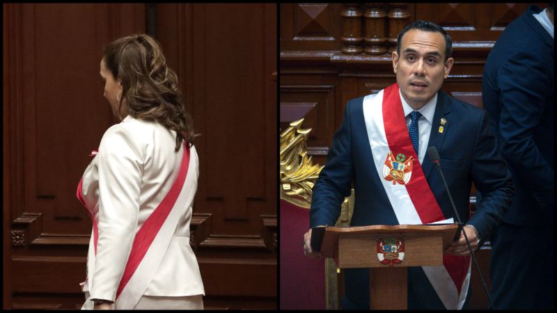 Última hora de la destitución de la presidenta de Perú, Dina Boluarte, y la asunción de José Jerí, en vivo