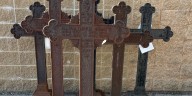 Suspect in grave marker thefts waives court time limits