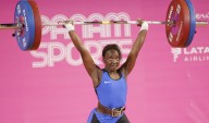 Yenny Sinisterra ganó medallas para Colombia Mundial de Halterofilia
