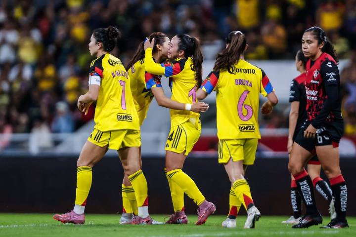 Kiana Palacios, máxima goleadora del América femenil