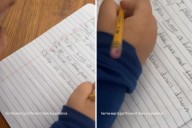 Girl's Homework Was To Use 'Down' in Sentence, Hysterics at What She Writes