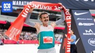 Record-breaking Melbourne Marathon Festival as 50,000 runners hit the road