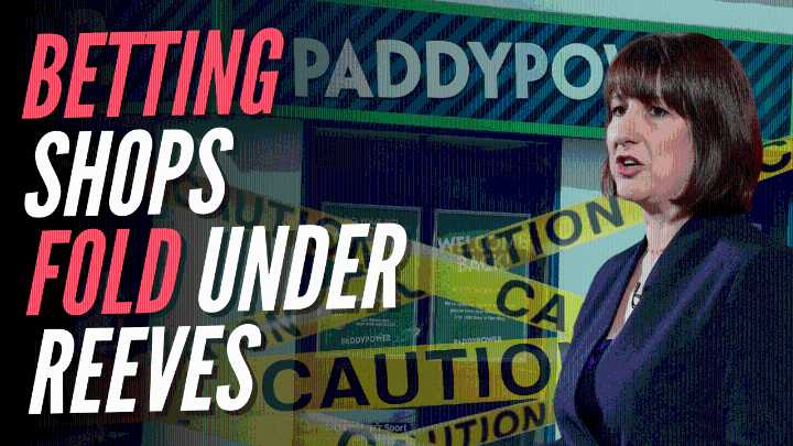 Paddy Power Closing 57 Betting Shops Ahead of Reeves Tax Raid