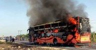 20 passengers burnt alive as Jodhpur-bound private bus catches fire near Jaisalmer; 16 others injured