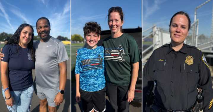 10-year-old leads tribute run for fallen Milwaukee police officer Kendall Corder
