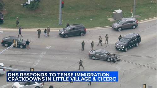 ICE Chicago news: Demonstrators at Broadview ICE facility; DHS defends apparent tear gas use on Little Village protesters