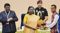 President of India felicitates Jitul Rabha of Boko for exemplary grassroots service