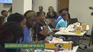 Jaguars' Arik Armstead hosts dozens of local kids for a career camp