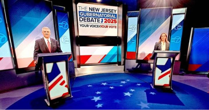 Gas Stays Full Service, but Tempers Flare: Sherrill and Ciattarelli Face Off in Final NJ Debate