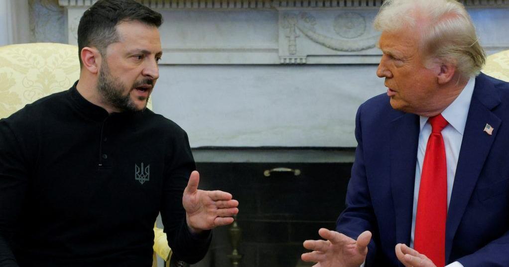 Trump tells Zelenskyy he's reluctant to sell Ukraine Tomahawk missiles after warning Russia he might