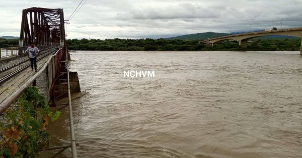 Alerta hidrológica por la repentina crecida del río Pilcomayo: subió mucho