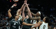 Fever's Kelsey Mitchell sustains apparent leg injury in Game 5 of semifinal series vs. Aces