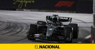 George Russell se alía con los muros de Singapur para llevarse la pole, con Fernando Alonso 10º