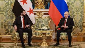 Presidente interino de Siria dice a Putin que quiere "redefinir" las relaciones bilaterales