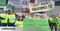 Vecinos del Bajo Huerva protestan por las inundaciones: "Estamos aquí para defender nuestro derecho a vivir seguros"