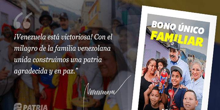 ¿Qué se sabe del Bono Único Familiar en octubre?