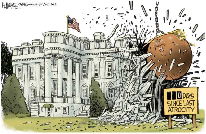 Editorial cartoon for Tuesday, Oct. 28, 2025