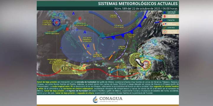 Ola de inestabilidad climática golpea el estado de Oaxaca