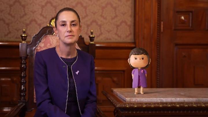 Sheinbaum explica modelo de atención universal de cáncer de mama
