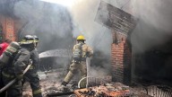 Muere una persona calcinada tras incendio en el bar “La Cantinita” en Puebla