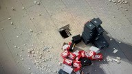 Another daring heist: Thieves steal shoes, breach mall's roof
