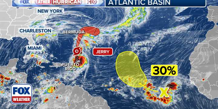 National Hurricane Center tracking new tropical area to watch in Atlantic