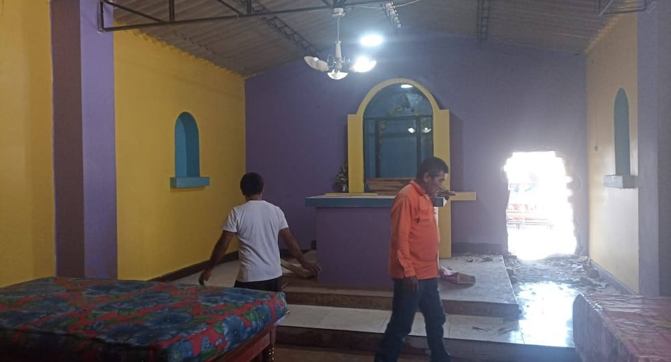 Chiclayo: roban imágenes religiosas y objetos de capilla “Señor Cautivo de Ayabaca”
