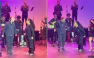 Eva Ayllón se ‘molesta’ con Natalia Málaga por rechazar bailar durante su concierto en Estados Unidos