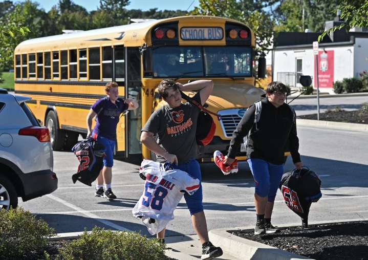 Old Mill football undefeated without a home field