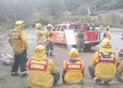 Capacitación de Bomberos Voluntarios de Ushuaia