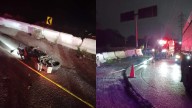 Muere Motociclista tras Derrapar en Autopista Ciudad Mendoza