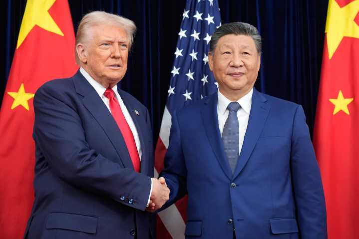 Trump and China's Xi are meeting in South Korea to try to roll back months of trade tensions