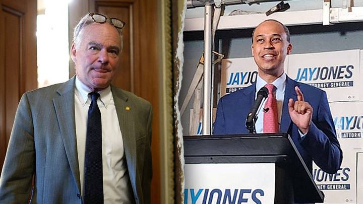 Tim Kaine defends Jay Jones despite texts about murdering Republican