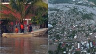 Poza Rica, Veracruz, queda inundada tras desbordamiento del río Cazones