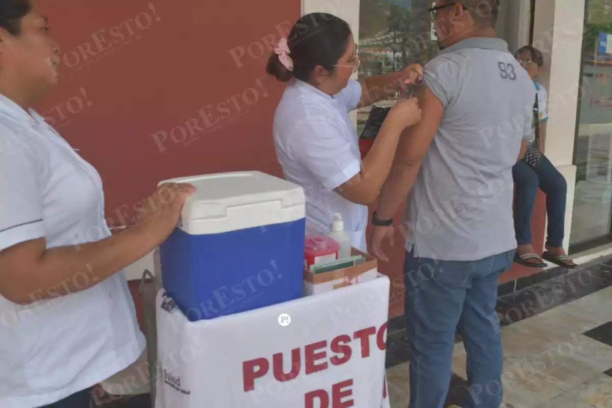 Campeche lanza campaña de vacunación invernal contra IRAS, Influenza y Covid